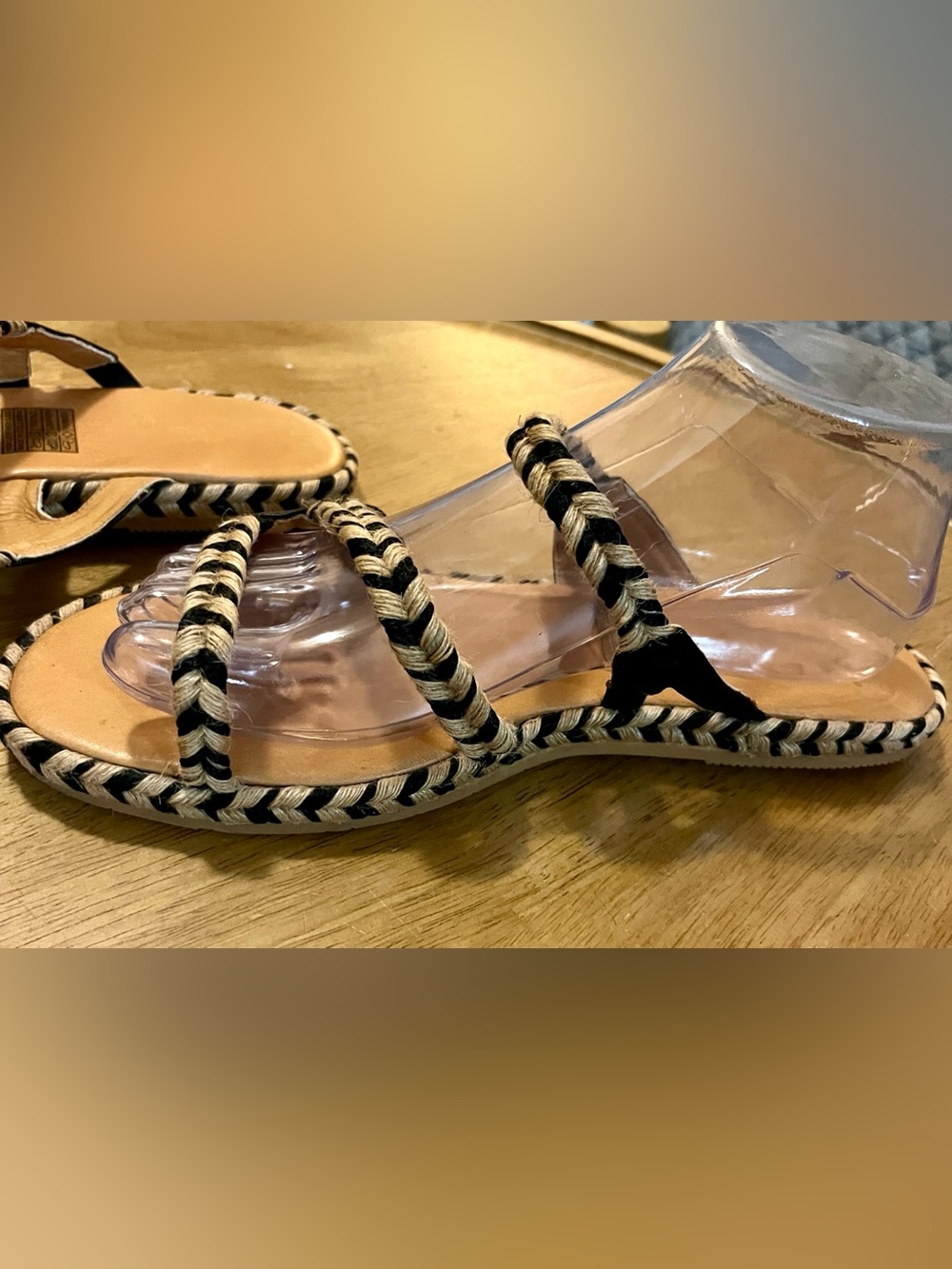 Silvia Cobos woven Braided Slide leather Sandals Women’s Size 9 Boho Colombia